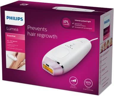Philips Lumea Essential lysbasert hårfjerning BRI863