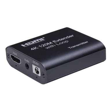 NÖRDIC HDMI Cat6 forlengelse 120m 4K30Hz HD med loop EDID funksjon HDMI Extension