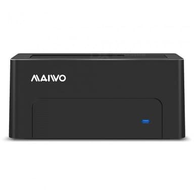 Maiwo K308C USB C 3.1 Gen2 10Gbps Docking Station for 1 2.5 3,5 SATA HDD SSD Opptil 14TB med støtte for Uasp, Støtte for Sataiii 6Gbps