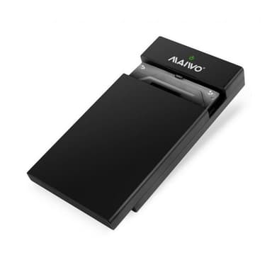 Maiwo K3568G2 USB 3.1 Gen2 10Gbps Eksternt oppbevaringsskap for 1. 3,5 SATA HDD Opptil 8TB med støtte for UASP USB-kabel inkludert