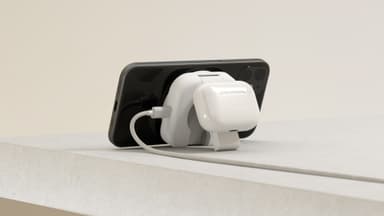 Zens 2-i-1 magnetisk trådløs lader