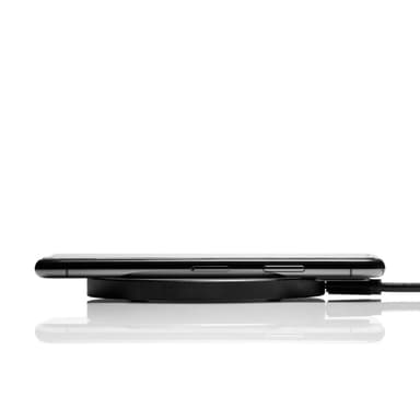 Marie Wolt trådløs lader - Piano Black/Black
