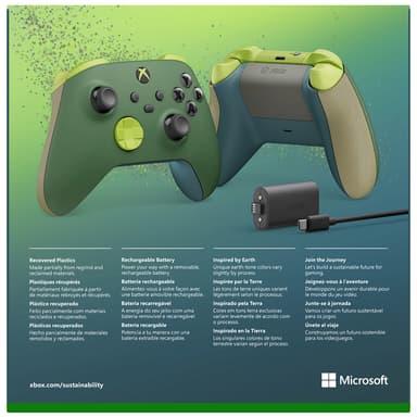 Microsoft Xbox WLC Remix med oppladbart batteri