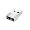 TYPE-C hunn til USB A 2.0 hannadapter Sølv