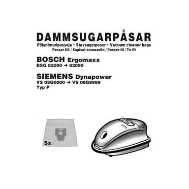 Champion Dammpåsar Bosch/Siemens, 5st