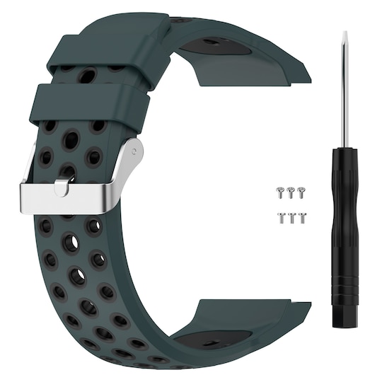Urband silikon med skruvmejsel/skruvar Mørk grønn Huawei Watch GT Cyber