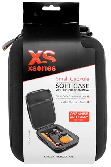 XSories Capxsule 1.1 etui til GoPro (sort) Vesker og XSories Capxule veske til GoPro (sort) Tilbehør