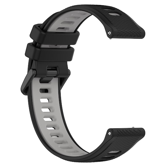 Klockarmband silikon Grå 22 mm Garmin Forerunner 965 Watch