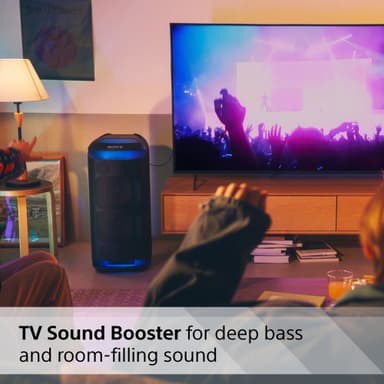 Sony SRS-XV800 trådløs bærbar høyttaler (sort)