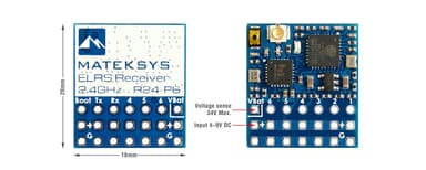 Mateksys ELRS-R24-P6 2.4GHz PWM Receiver