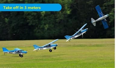 FMS Maule 1500mm Floats og Reflex-Gyro PNP
