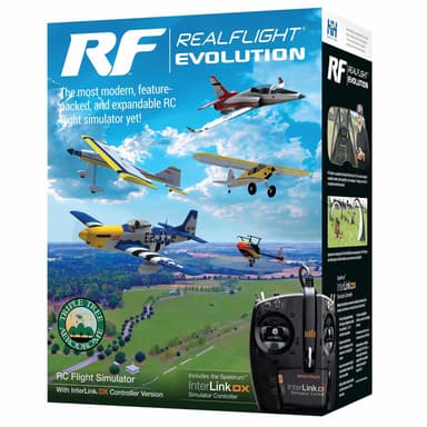 RealFlight Evolution Flysimulator m/Kontroller