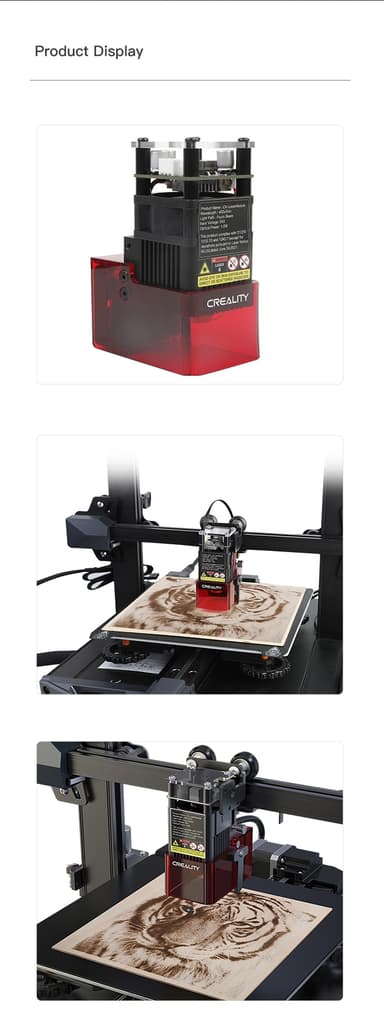 Ender-3 S1/S1 Pro CV-LaserModule 24V 1.6W
