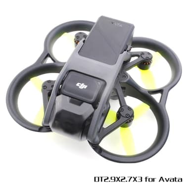 HQ DT2.9x2.7 3-Blade Avata Yellow (2CW+2CCW)