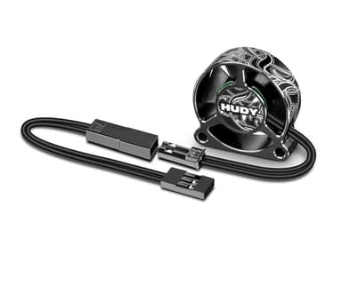 HY-293101 HUDY Alu Fan 30mm - Side Mount 2 Hole