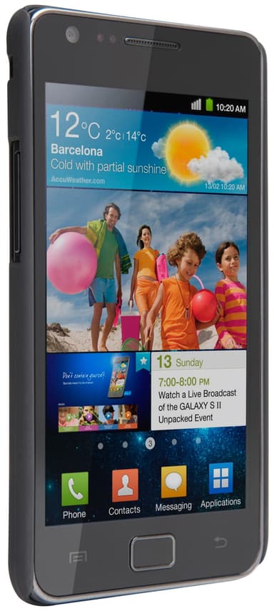 Case-Mate deksel for Samsung Galaxy S II (sort)