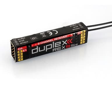 Jeti Duplex 2.4GHz REX  9 Slim Mottaker 9ch