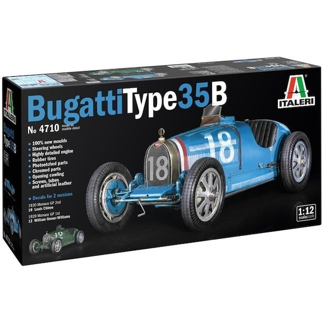 ITALERI 1:12 - Bugatti Type 35B