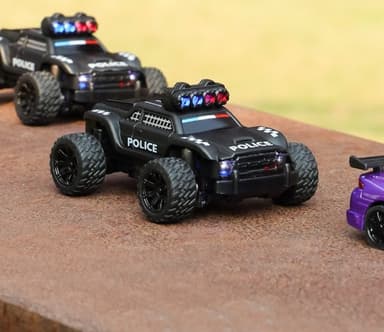 Turbo Racing Baby Monstertruck 1/76 Police - RTR