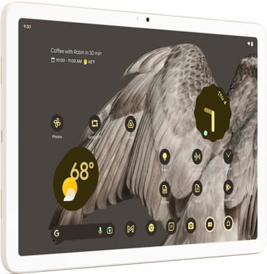 Google Pixel Tablet 11" m/høyttaler ladedokk 8/256GB (porselen)