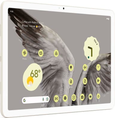 Google Pixel Tablet 11" m/høyttaler ladedokk 8/256GB (porselen)