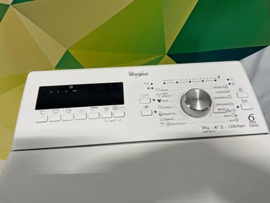 Whirlpool toppmatet vaskemaskin AWE 9070 - brukt