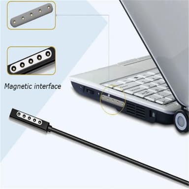 NÖRDIC 1,5m USB ladekabel 12V3A for Surface Pro 1/2