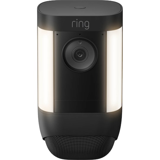Ring Spotlight Cam Pro sikkerhetskamera (sort/batteri)