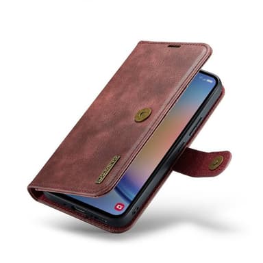 Mobil lommebok DG-Ming 2i1 Samsung Galaxy A24 4G - Rød