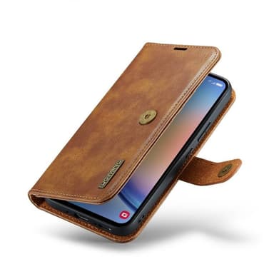Mobil lommebok DG-Ming 2i1 Samsung Galaxy A24 4G - Brun