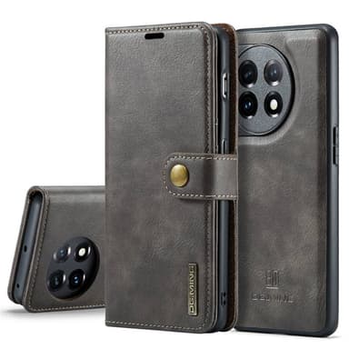 Mobil lommebok DG-Ming 2i1 OnePlus 11 - Grå