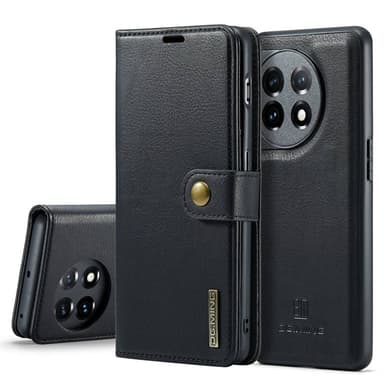 Mobil lommebok DG-Ming 2i1 OnePlus 11 - Svart