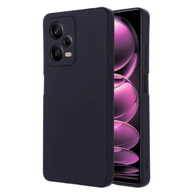 Liquid silikondeksel Xiaomi Redmi Note 12 Pro 5G - Svart