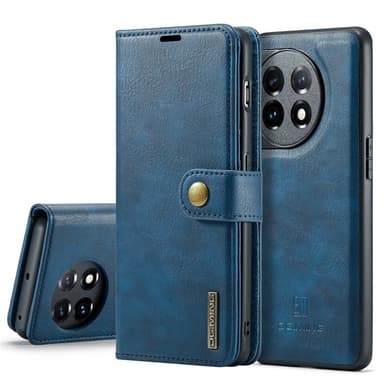 Mobil lommebok DG-Ming 2i1 OnePlus 11 - Blå