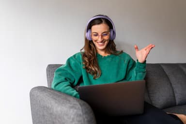 JBL Tune 770NC trådløse around-ear hodetelefoner (lilla)