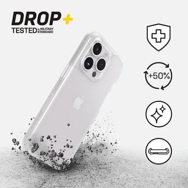OtterBox React iPhone 14 Pro deksel (gjennomsiktig)
