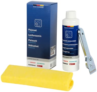 Bosch rengjøringssett for keramiske glasstopper 00312123