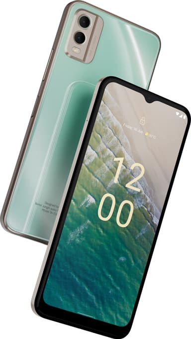 Nokia C32 smarttelefon 3/64GB (grønn)