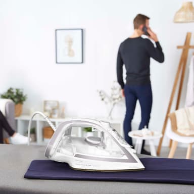 Tefal Puregliss strykejern FV8043E0 (sølv/hvit)