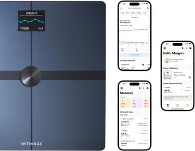 Withings Body Smart baderomsvekt WBS13-Black-All-Inter