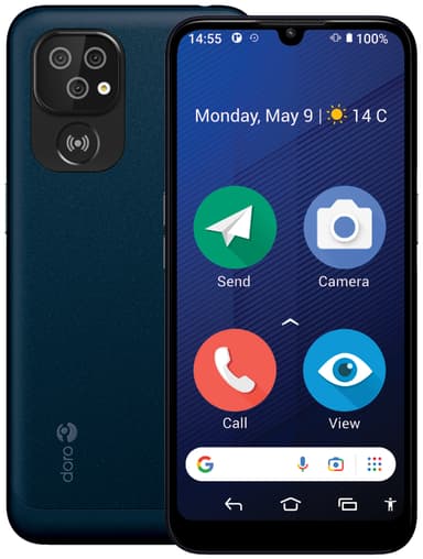 Doro 8210 4/64GB smarttelefon (blå)