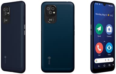 Doro 8210 4/64GB smarttelefon (blå)