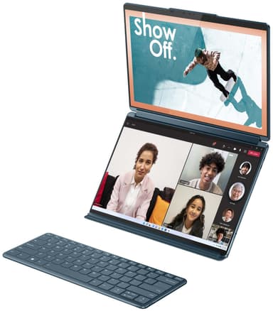 Lenovo Yoga Book 9i i7/16/1000 13,3" 2-i-1 bærbar PC (blå)