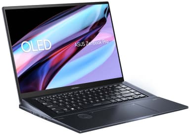 Asus ZenBook 16 Pro OLED UX7602 i9/32/1024 16" bærbar PC (Tech Black)