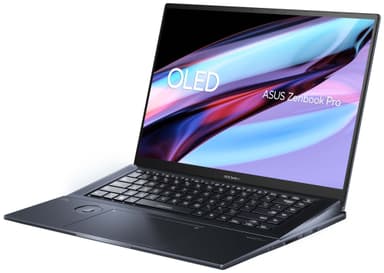 Asus ZenBook 16 Pro OLED UX7602 i9/32/1024 16" bærbar PC (Tech Black)