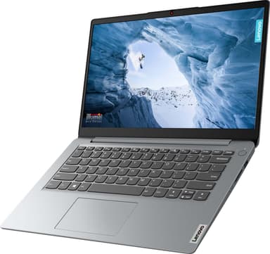 Lenovo IdeaPad 1i N5030/4/128 14" bærbar PC (Cloud Grey)
