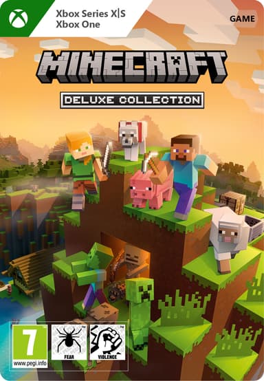 Minecraft Deluxe Collection - XBOX One,Xbox Series X,Xbox Series S - Elkjøp