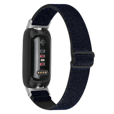 INF Klokkebånd i nylon Sort Fitbit Inspire 3