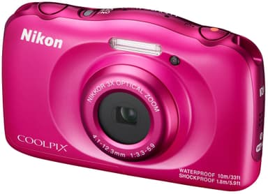 Nikon CoolPix W100 kompaktkamera (rosa)