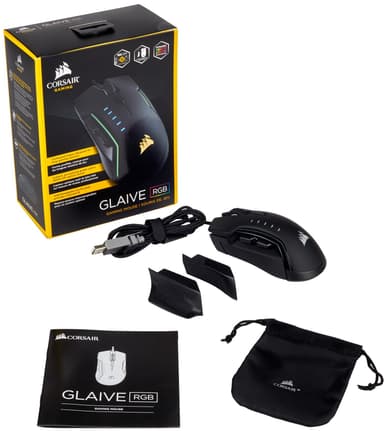 Corsair Glaive RGB gamingmus (sort)
